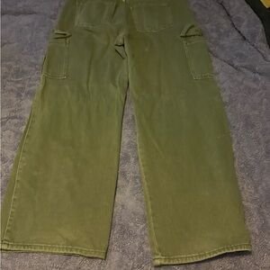 Olive Cargo Pants